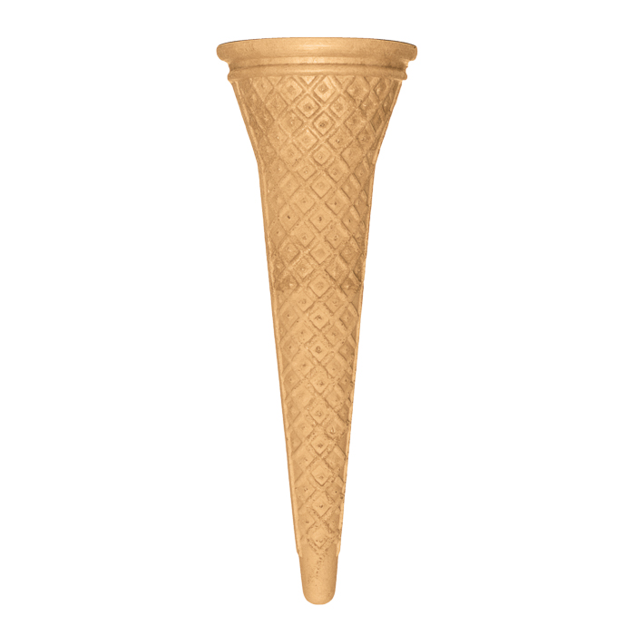 immagine cono flute medio cono gelato piccolo